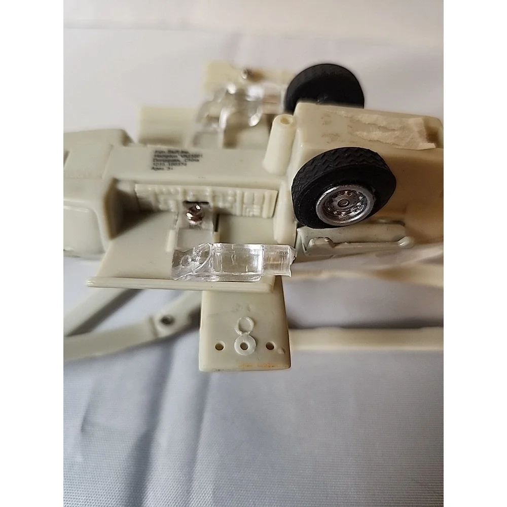 STEALTH COPTER Diecast Helicopter Toy Light & Sounds Army Unit Ivory Camo *Read